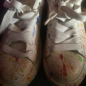 Colorful custom made Alexander McQueen’s